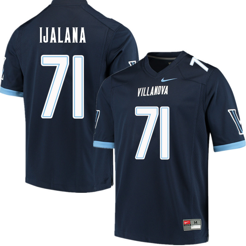 Men #71 Ben Ijalana Villanova Wildcats College Football Jerseys Sale-Navy